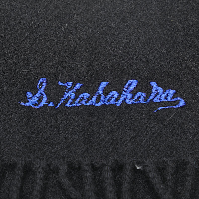 Burberry Cashmere Logo Embroidered Scarf