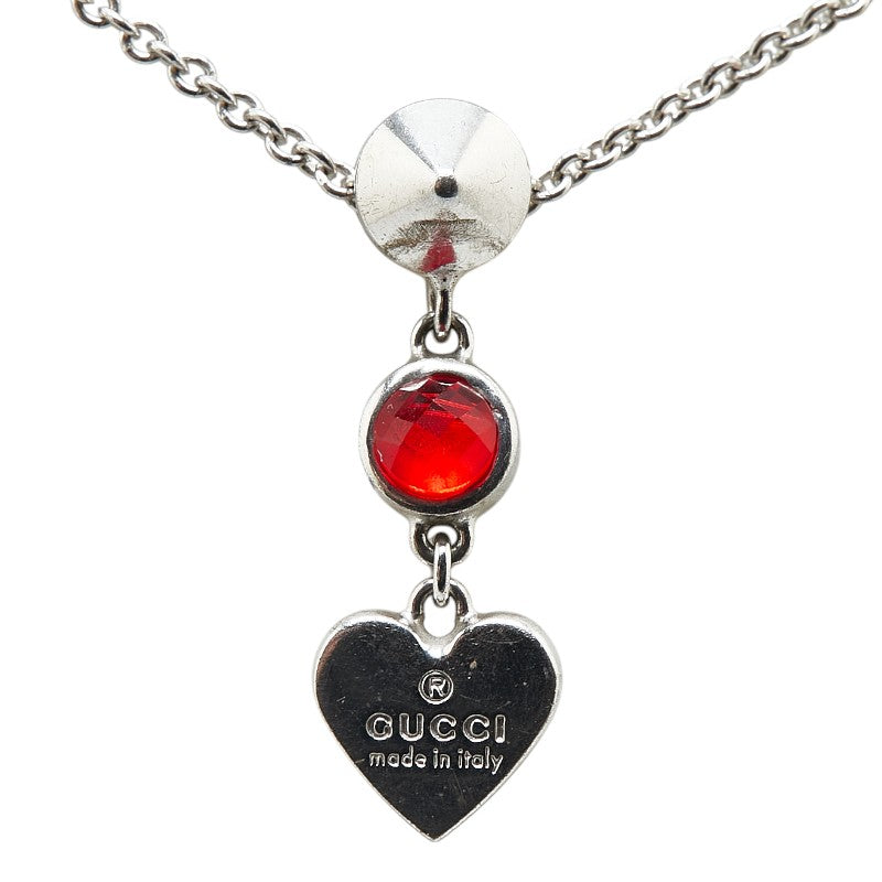 Gucci Trademark Drop Pendant Necklace