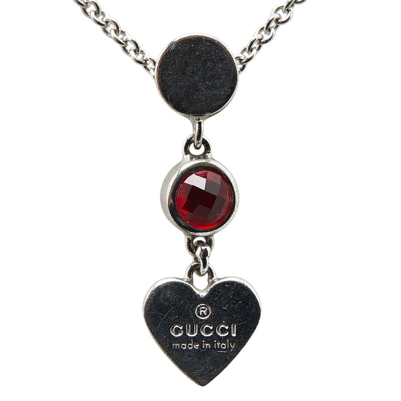Gucci Trademark Drop Pendant Necklace