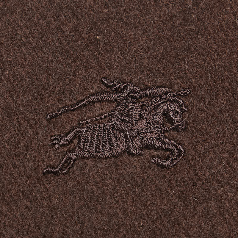 Burberry Cashmere Shadow Horse Scarf Brown