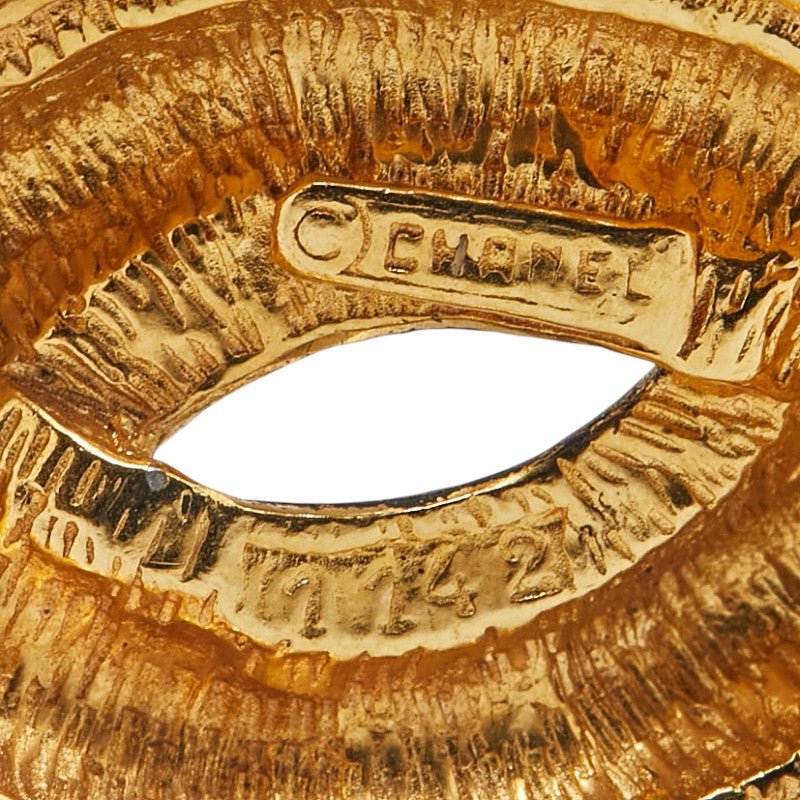 Chanel Coco Mark Gold Plated Brooch