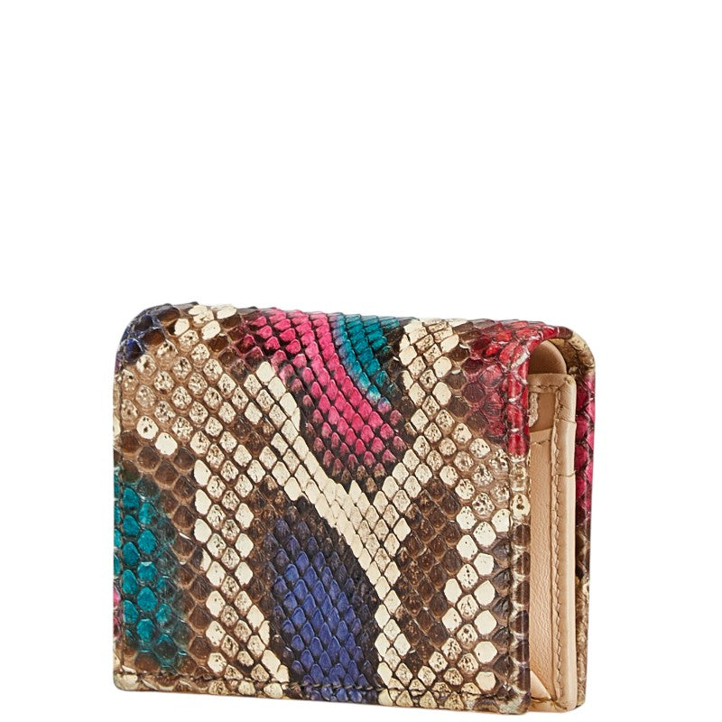 Gucci GG Marmont Python Wallet