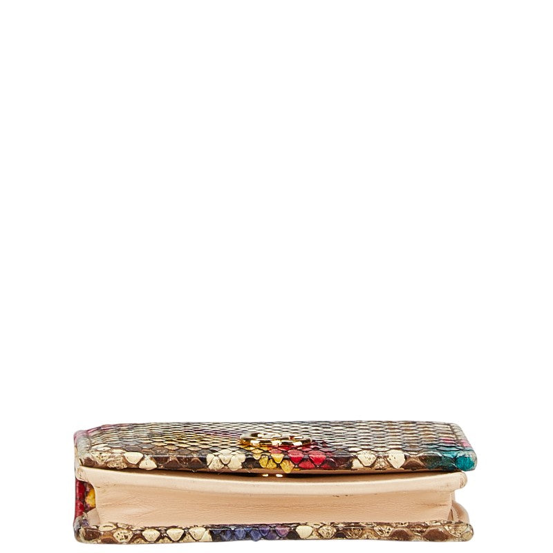 Gucci GG Marmont Python Wallet