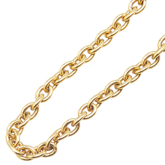 Chanel Gold Plated Chain Necklace