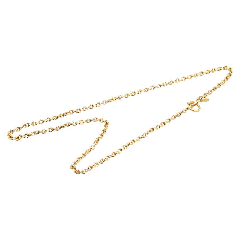 Chanel Gold Plated Chain Necklace