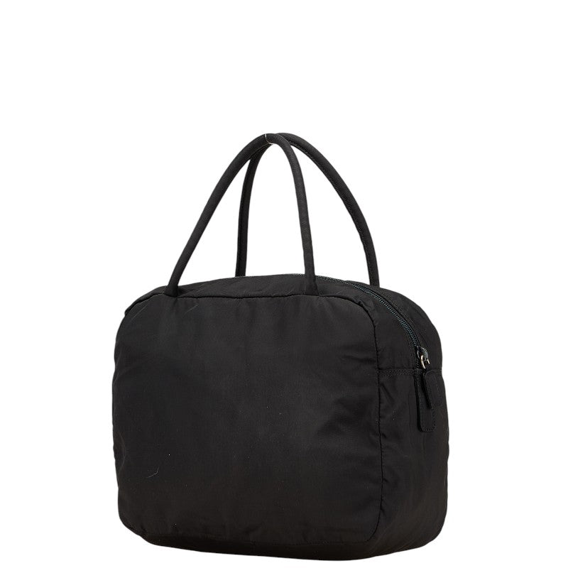 Prada Triangle Logo Plate Nylon Handbag