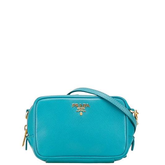 Prada 1N1674 Leather Mini Shoulder Bag