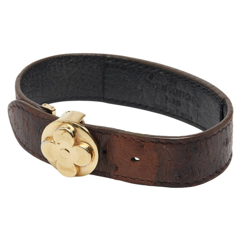 Louis Vuitton Good Luck Bracelet Ostrich Bracelet
