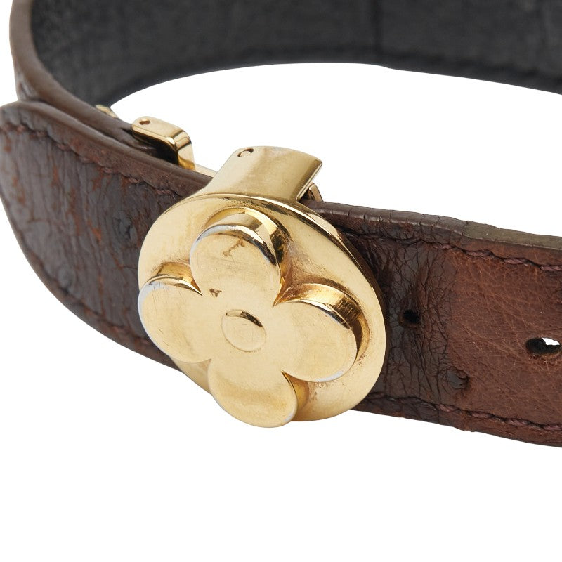 Louis Vuitton Good Luck Bracelet Ostrich Bracelet