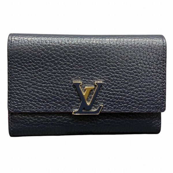 Louis Vuitton Portefeuille Capucines Leather Wallet