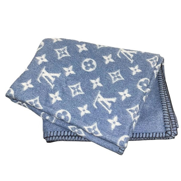 Louis Vuitton Monogram Wool Angora Blanket