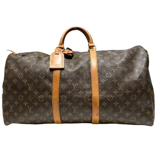 Louis Vuitton Keepall 55 Monogram Boston Bag