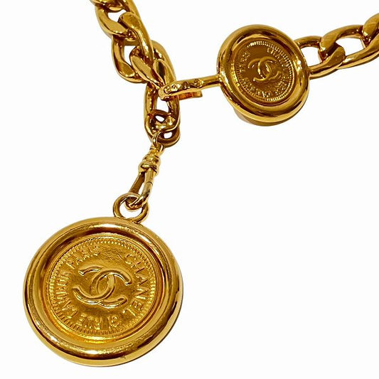 Chanel Vintage Coco Mark Medal Coin Belt