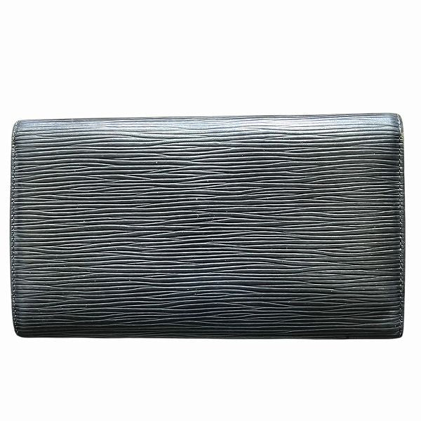 Louis Vuitton Portefeuille Tresor International Epi Long Wallet