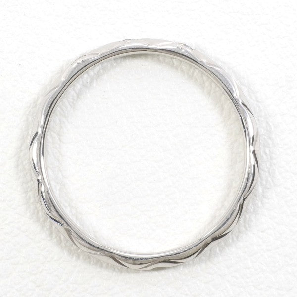 Chanel Matelasse PT950 Platinum Diamond Ring