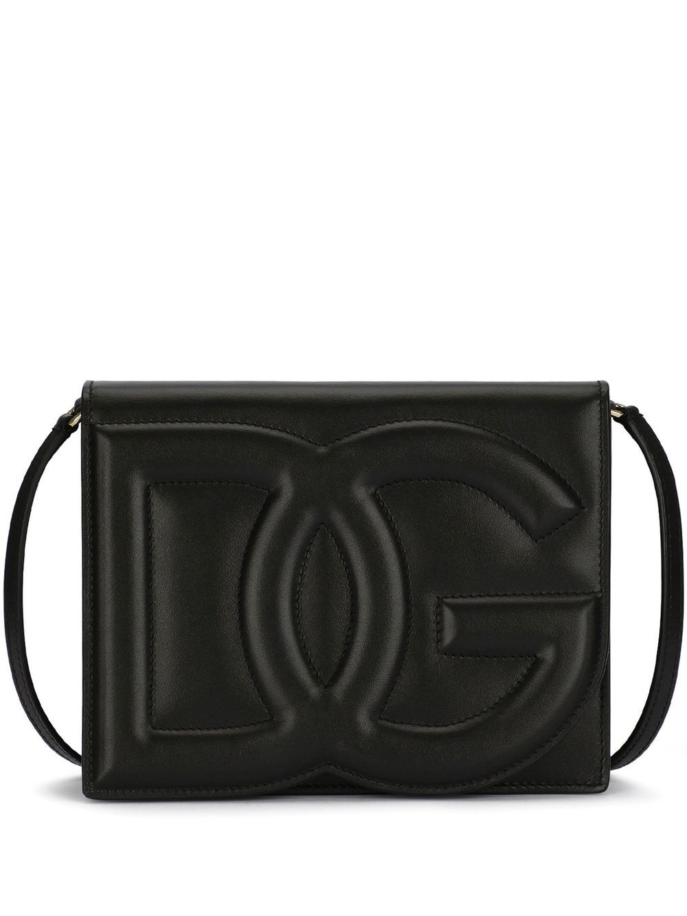Dolce & Gabbana Women Dg Logo Leather Crossbody Bag