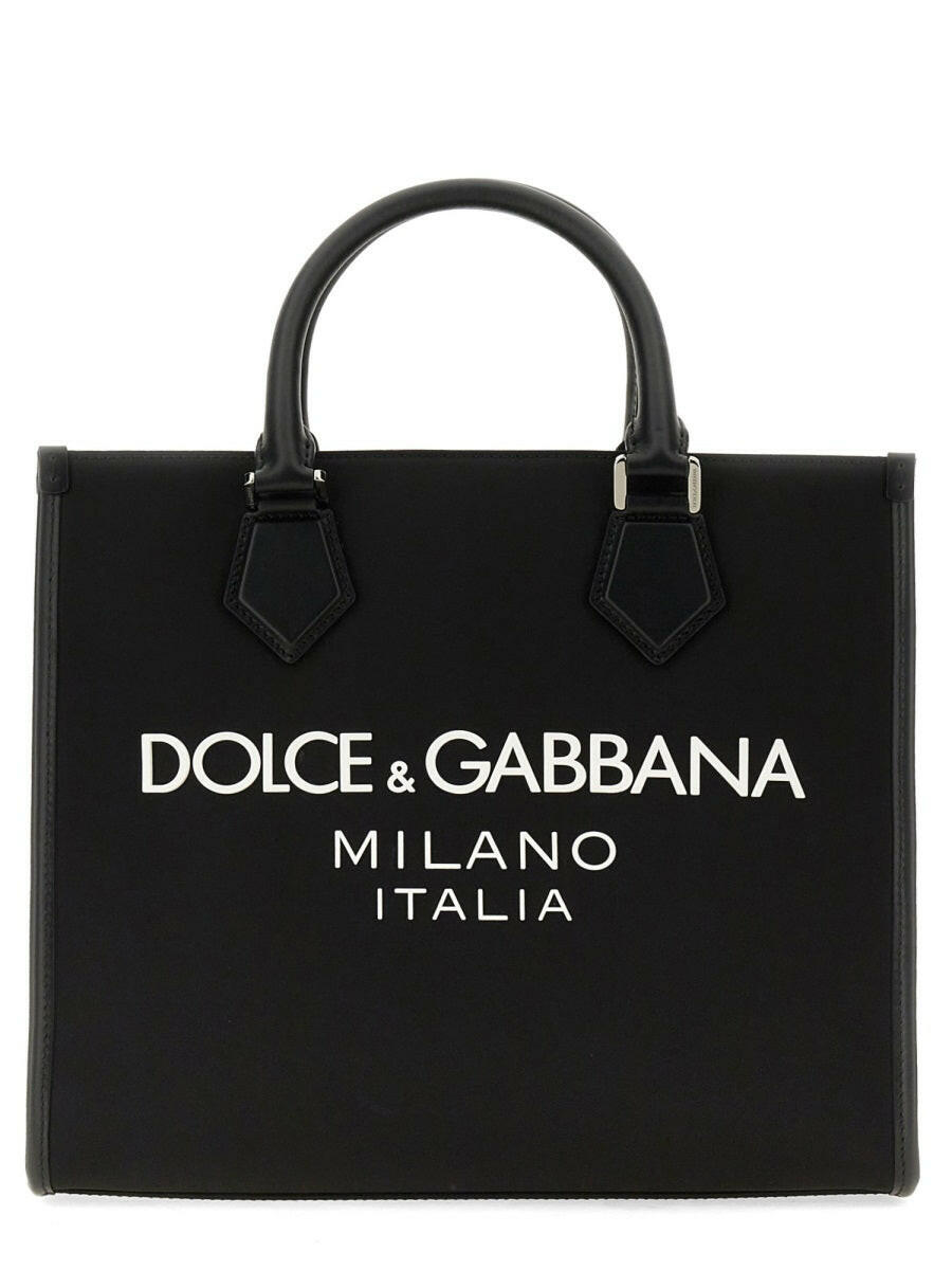 Dolce & Gabbana Men Shopping Bag With Logo