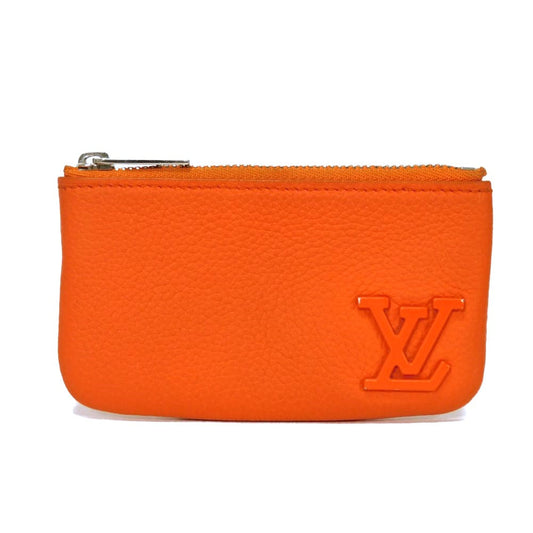 Louis Vuitton Aerogram Grained Calf Leather Card Key Coin Case