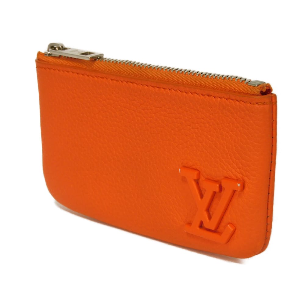 Louis Vuitton Aerogram Grained Calf Leather Card Key Coin Case
