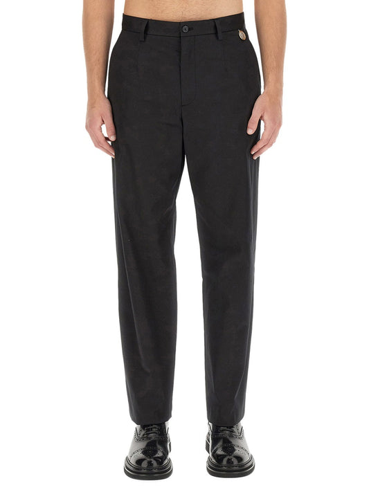 Dolce & Gabbana Men Gabardine Pants