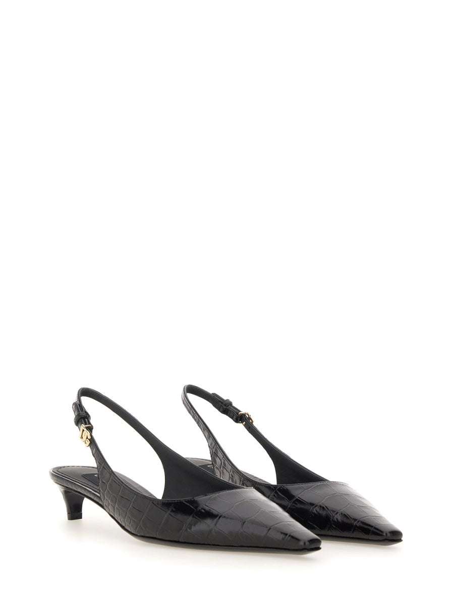 Dolce & Gabbana Women Slingback With Logo