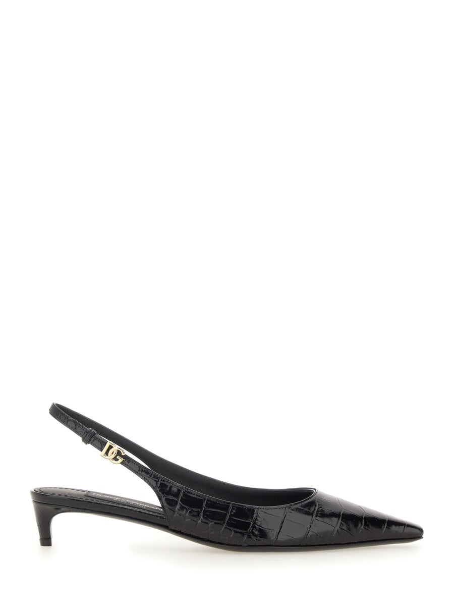 Dolce & Gabbana Women Slingback With Logo