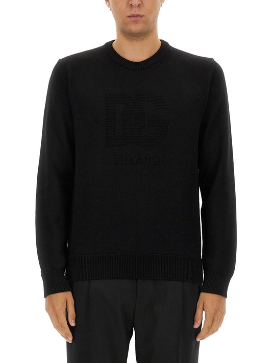 Dolce & Gabbana Men Wool Jersey.