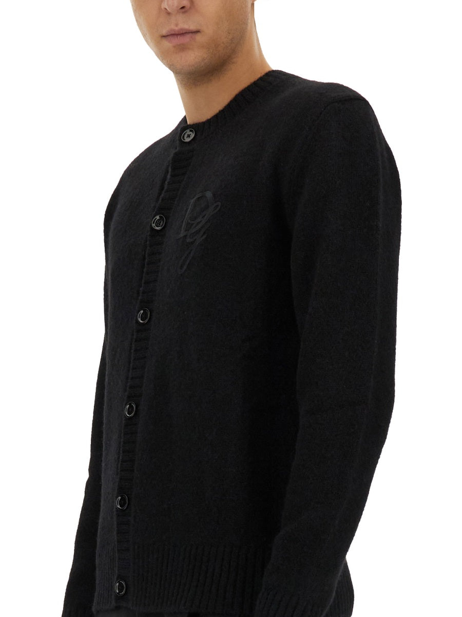 Dolce & Gabbana Men Cardigan With Logo