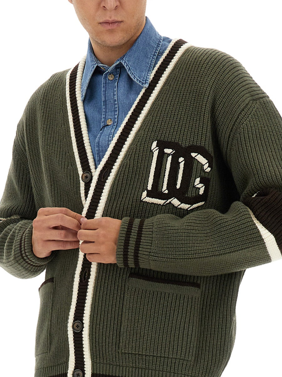 Dolce & Gabbana Men Wool Cardigan
