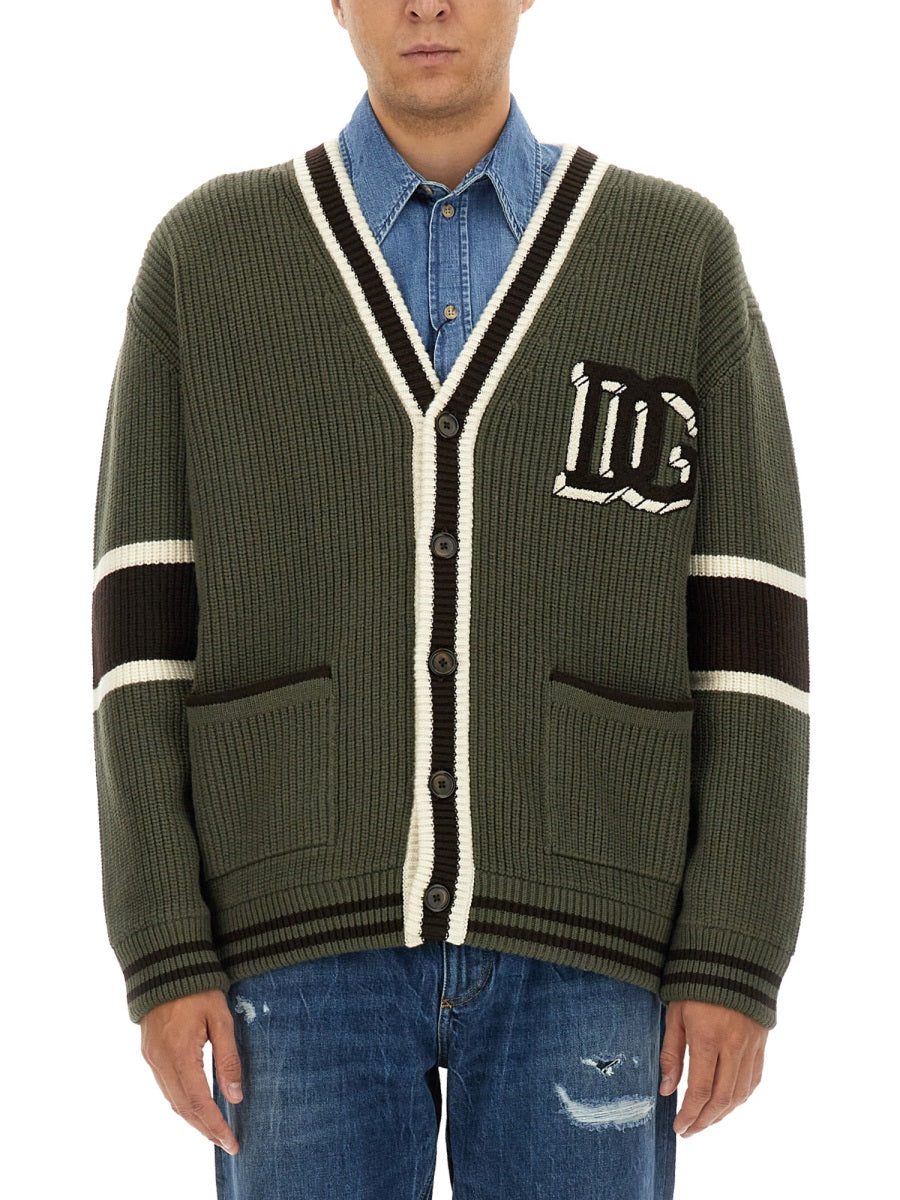 Dolce & Gabbana Men Wool Cardigan