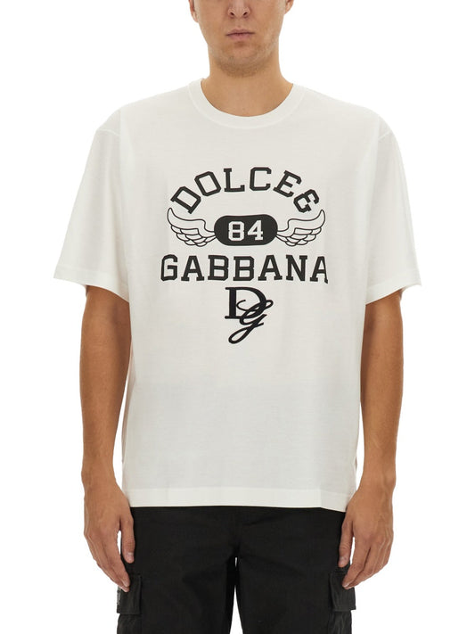 Dolce & Gabbana Men Cotton T-Shirt