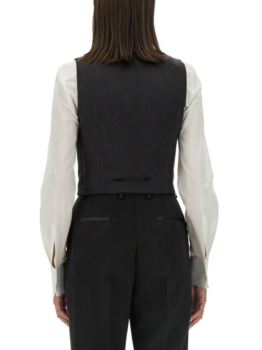 Dolce & Gabbana Women Double-Breasted Tuxedo Vest