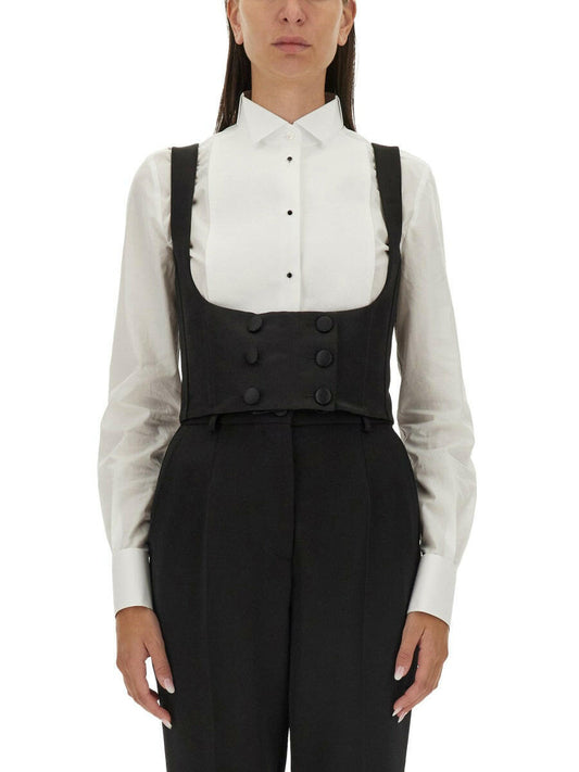 Dolce & Gabbana Women Double-Breasted Tuxedo Vest