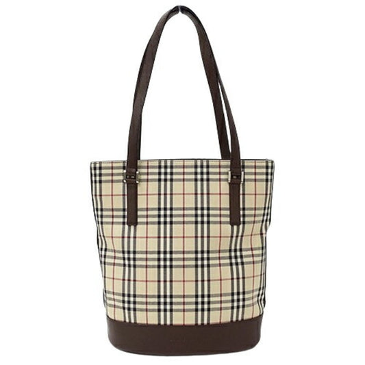 Burberry   Canvas Leather Tote Bag ()