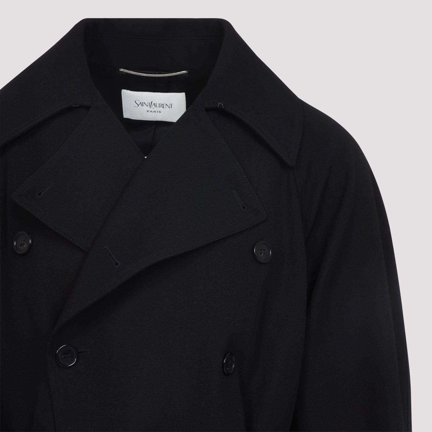 Saint Laurent Wool Coat Men