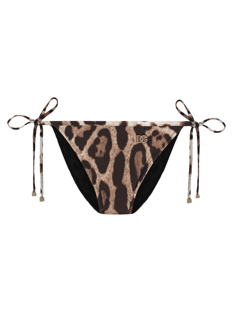 Dolce & Gabbana Women Animal Print Bikini Briefs
