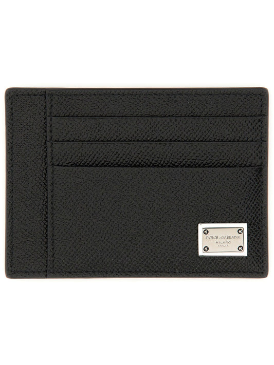 Dolce & Gabbana Men Leather Card Holder