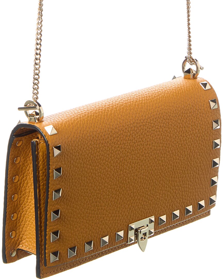 Valentino Rockstud Grainy Leather Crossbody