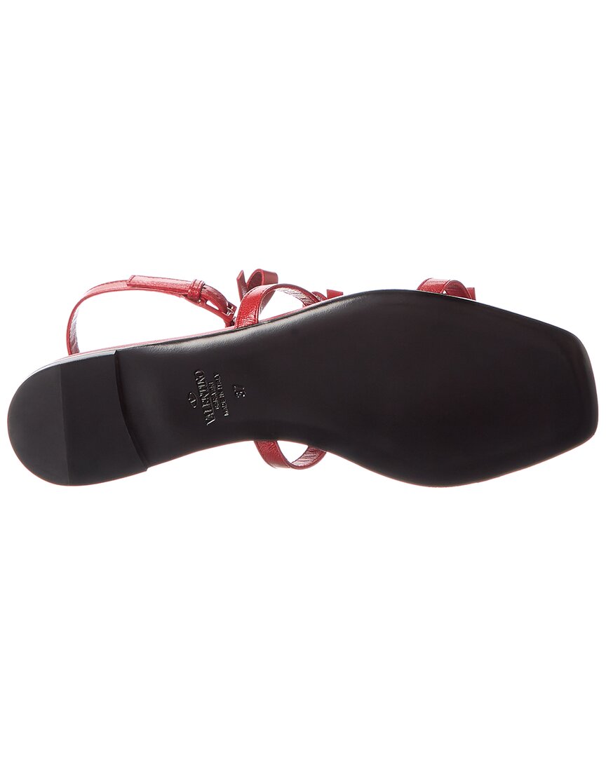 Valentino Rockstud Grainy Leather Camera Bag