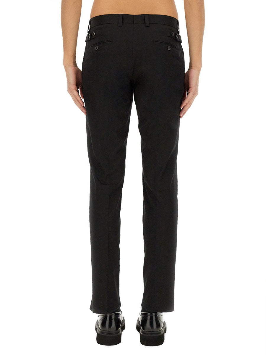 Dolce & Gabbana Men Cotton Tailored Pants