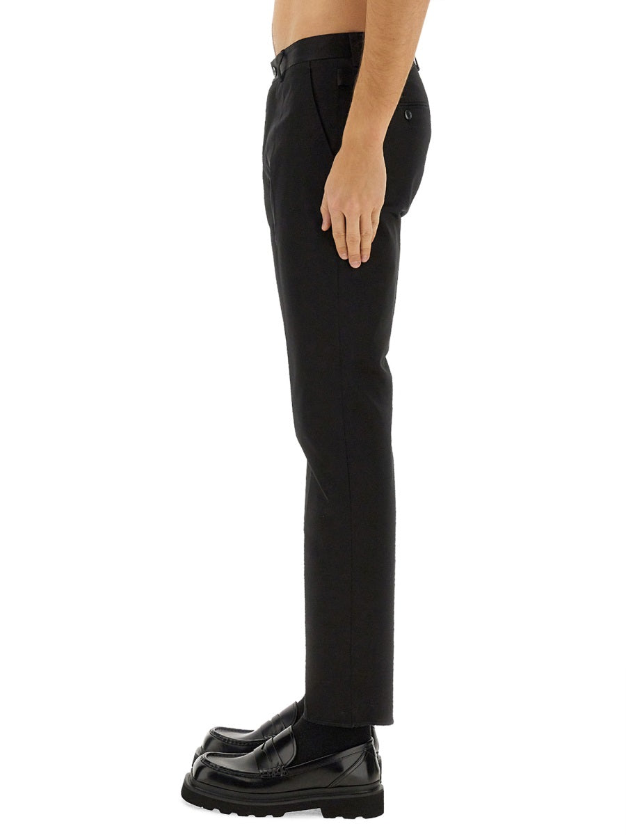 Dolce & Gabbana Men Cotton Tailored Pants