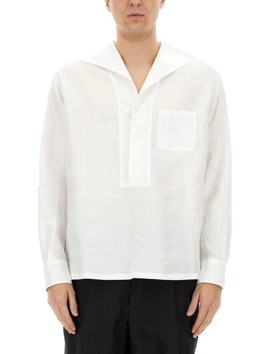 Dolce & Gabbana Men Linen Shirt