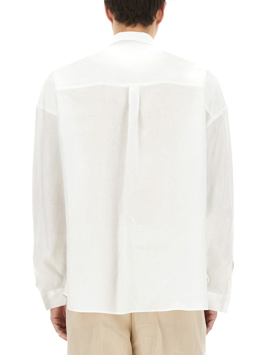 Dolce & Gabbana Men Linen Shirt