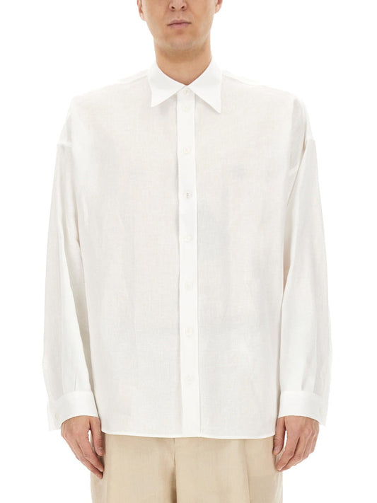 Dolce & Gabbana Men Linen Shirt