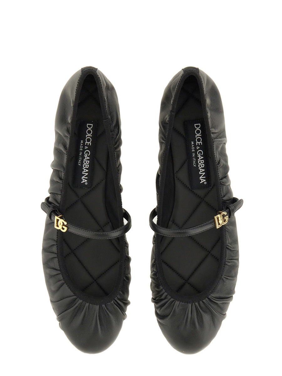 Dolce & Gabbana Women Nappa Ballerina