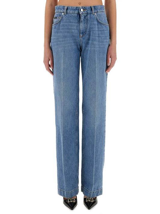 Dolce & Gabbana Women "Loose" Denim Jeans