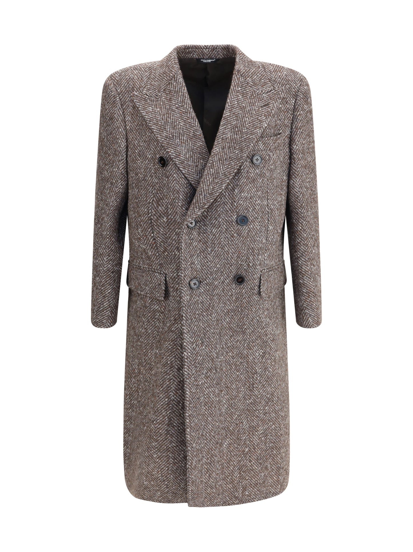 Dolce & Gabbana Men Double-Breasted Coat