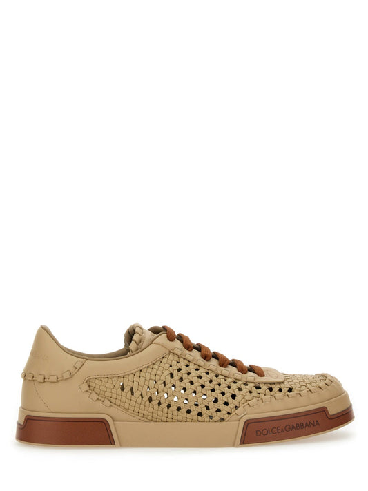 Dolce & Gabbana Men Woven Portofino Sneaker