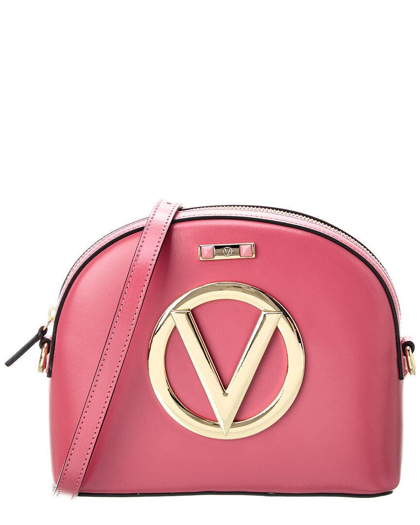 Valentino By Mario Valentino Diana Forever Leather Crossbody ONE SIZE Pink