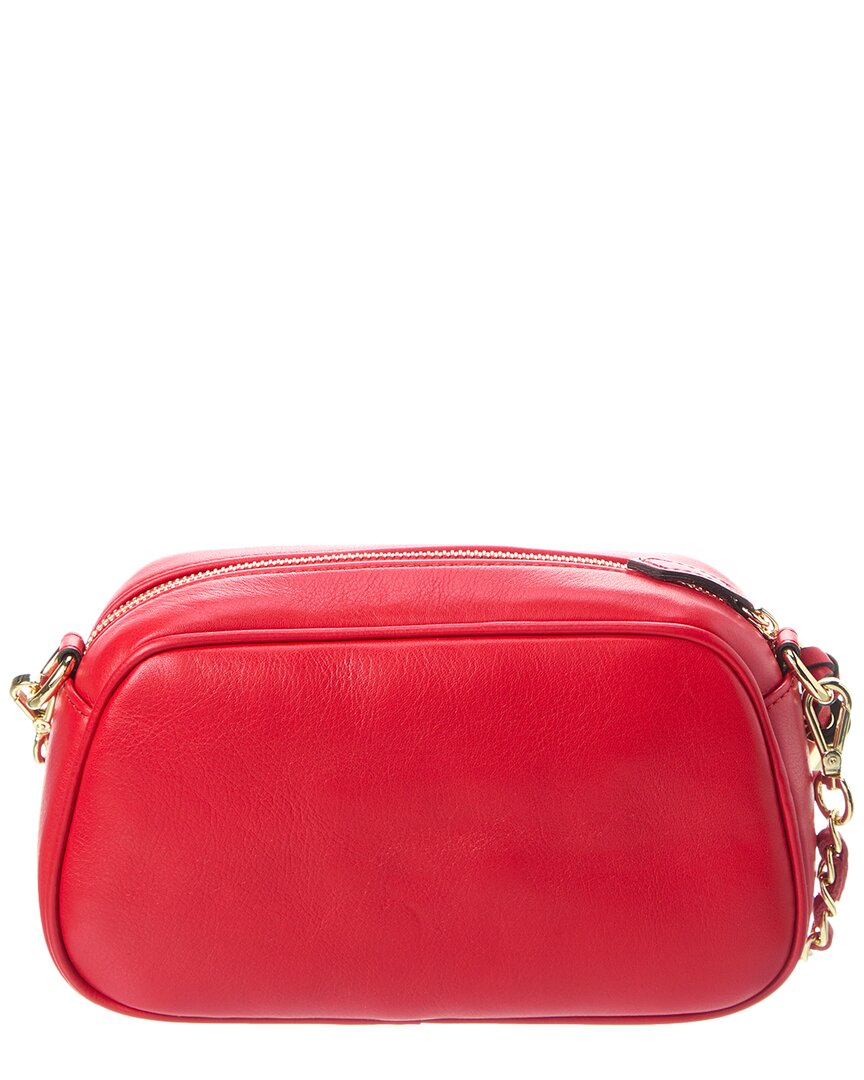 Valentino By Mario Valentino Bella Embossed Leather Crossbody